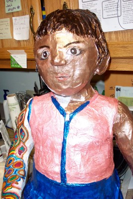 I thought I got her eyes down particularly well...