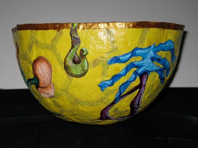 Odd Botany bowl -- these plants are not real anything