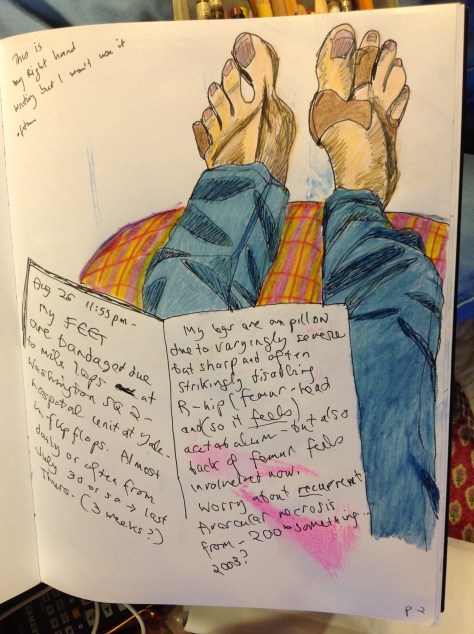 Piriformis, the muscle you never heard of, can be a real pain in the butt...literally, but at least the problem is neuromuscular, and not in the bones. It turns out to be related to all the forced Haldol injections they gave me at Yale, and something as well to do with this deep piriformis muscle and the sciatic nerve...Dont understand it all, but it all adds up to a huge amount of excruciating Pain with a capital P!
