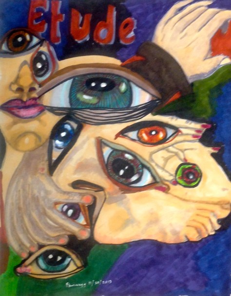 Study/ Etude (or Your guess is as good as mine...)