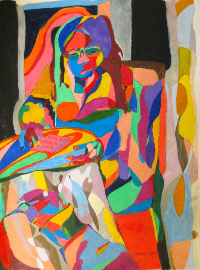 Kelli in Fractured Colors