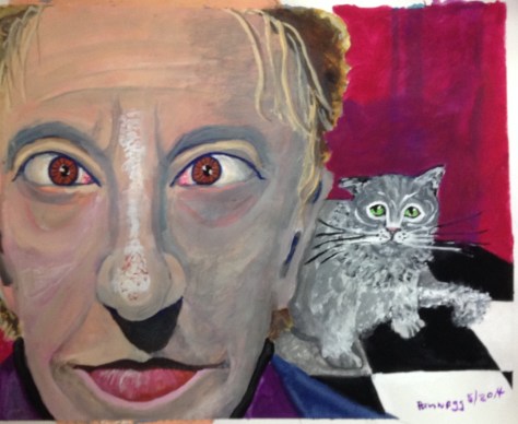 Red Rum in Red Room, or Why is that car scared of me...?