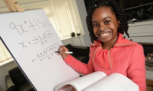 10-Year-Old Nigerian Girl Top in UK University Mathematics!