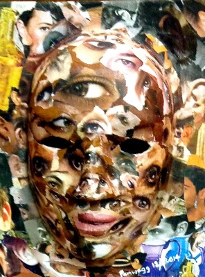 Mask of Eyes Made at the Retreat