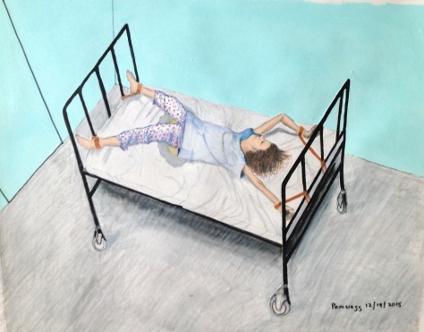 Restraints torture in CT's university hospital for 3-days non stop John Dempsey Hospital Psychiatry First Floor, U-Conn Health Center, Farmington, CT