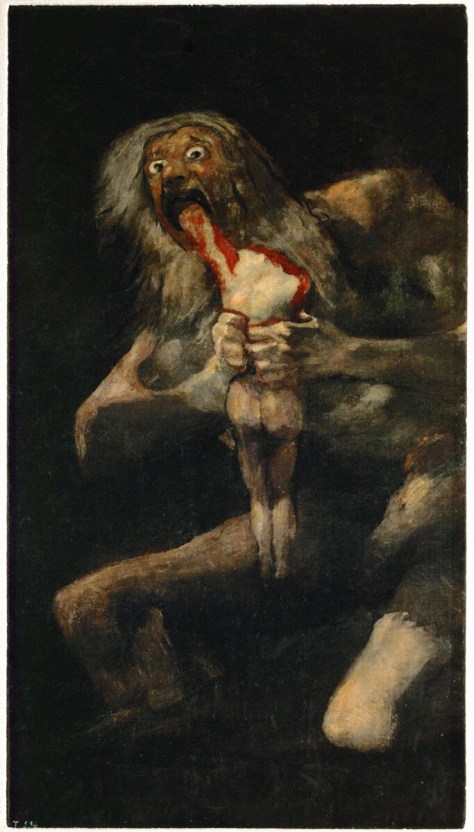 Francisco Goya, "Saturn Devouring his Son"