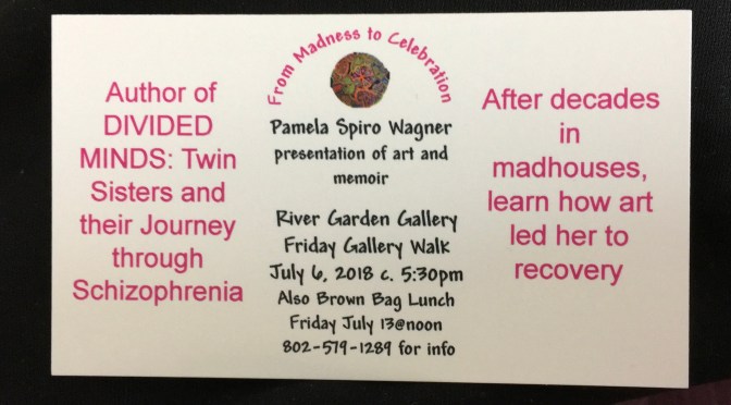 Art Show in Brattleboro, July 2018