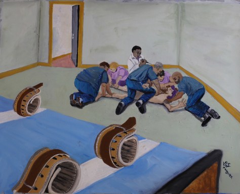 Psychiatric Take Down and Restraint